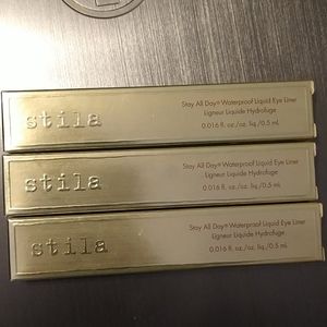 3 Stila stay all day waterproof liquid eye liner